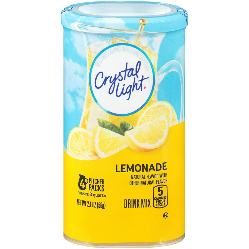 Crystal Light Lemonade Drink Mix (8Quart), 2.1Ounce