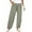 Black, variant on Linen Pants for Ladies, Audhol Striped Linen Pants for Women Summer Casual Wide Leg Pants with Pockets Comfy Cropped Palazzo Pants Beach Pants for Women Black L