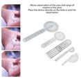 thumbnail image 3 of Medical Goniometer, Plastic Easy Measurement Wide Application 5Pcs Finger Goniometer  for Study, 3 of 7