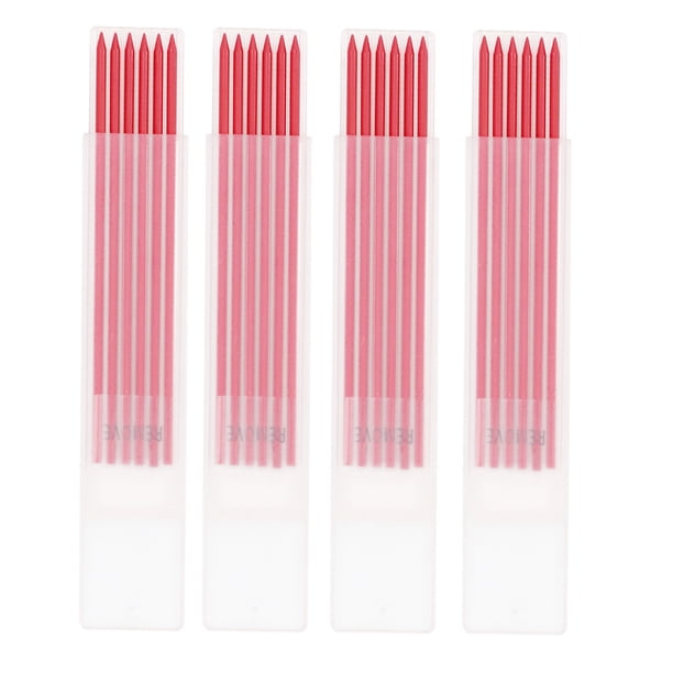 Recambio de lápiz de carpintero Dia, 24 piezas Recambio de lápiz de carpintero Recambio de lápiz de grafito para carpintería Recambio de lápiz de grafito para carpintero Artesanía superior
