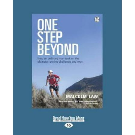 One Step Beyond : How an Ordinary Man Took on the Ultimate Running Challenge and Won (Large Print (Best Running Man Challenge)