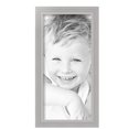 thumbnail image 2 of ArtToFrames 8" x 17" Silver Picture Frame, 8x17 inch Silver Wood Poster Frame (WOM-5388), 2 Pack, 2 of 8