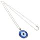 thumbnail image 3 of Collar con colgante de cadena de mal de ojo para mujer, joyería protectora, regalo de cumpleaños, 3 of 7