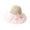 Pink, variant on Women UPF 50 Wide Brim Sun Hat, Breathable UV Protection Bucket Hat for Beach Travel