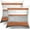 Orange Grey Stripe, variant on Brown Pillow Covers 18x18 Set of 2 Light Brown Grey Gray Modern Abstract Art Striped Throw Pillows Farmhouse Outdoor Decorative Pillowcase Cotton Square Cushion Cover for Home Couch Bed