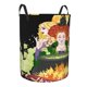 thumbnail image 2 of Cesta de almacenamiento grande Hocus Pocus, cesto para ropa sucia, baño, decoración del hogar, cesto de almacenamiento redondo plegable, cesto para niños y niñas, cajas, ropa M, 2 of 8