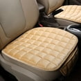 thumbnail image 3 of SPRING PARK Winter Warm Universal Anti-slip Plush Soft Car Front Seat Pad Cover Protector, 3 of 7