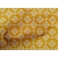 thumbnail image 4 of oneOone Cotton Poplin Gamboge Yellow Fabric Ethnic Bandhani Fabric For Sewing Printed Craft Fabric By The Yard 56 Inch Wide, 4 of 4