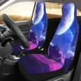 thumbnail image 2 of Sikiie Dreamy Colorful Starry Sky Car Seat Protector 2 Pack Car Seat Cushion Mat, Car Seat Covers for SUV, Truck, Van, 2 of 7