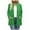 Green, variant on Elegant Long Sleeve Open Front Duster Cardigan For Women With Convenient Pockets Lightweight Outerwear Layer Women Casual Dress Sweater Long Sleeve Hoodie Womens Long Hooded Sweatshirt