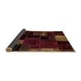 thumbnail image 2 of Ahgly Company Indoor Round Patchwork Brown Transitional Area Rugs, 8' Round, 2 of 4