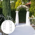 thumbnail image 1 of SHOWERORO 1 Set Garden Metal Arch Iron Wedding Decoration For Event Planners, 1 of 7