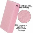 thumbnail image 3 of Foot exfoliating file PU foaming foot stone scrub foot plate to remove calluses foot toolpcs pink, 3 of 5