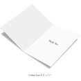 thumbnail image 2 of shiyou-J6553DTYG Jumbo Thank You Card: Full Blooms With Envelope (Extra Large Version: 8.5'' x 11''), 2 of 4