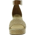 thumbnail image 3 of Franco Sarto Womens Clemens 5 Ankle Strap Espadrille Wedge Sandals, 3 of 3