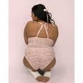 thumbnail image 3 of Curvy Couture Women's Plus Size No Show Lace Bodysuit, 3 of 4