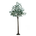 thumbnail image 2 of Nearly Natural 6ft. Lighted Artificial Eucalyptus Tree with 420 Warm White LED Lights, 2 of 9