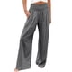 thumbnail image 1 of Pantalones harem con cintura elástica para mujer: pantalones cortos estampados con bolsillos, cintura media, elásticos, poliéster, para uso informal/fiestas, 1 of 7