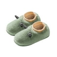 thumbnail image 4 of QISIWOLE Winter Cotton Slippers Men Women Indoor Sharp Corner Warm Plush Shoes Outdoor Couple Cotton Slippers Savings !, 4 of 6