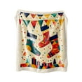 thumbnail image 2 of RBCKVXZ Christmas Print Blanket Comfortable And Soft Flannel Blanket Merry Christmas Blanket Suitable For Bedroom Sofa Christmas Decoration 39x51 Inch, 2 of 7