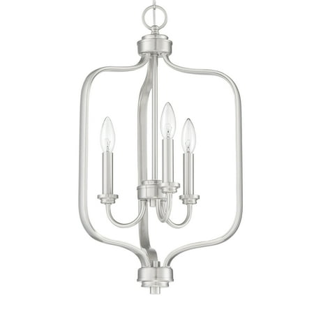 

Craftmade 50533 Bolden 3 Light 14 Wide Taper Candle Pendant - Nickel