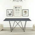 thumbnail image 4 of Kaboon 59.1x23.62 inch Universal Table Top, Vintage Blue, 4 of 8