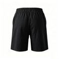 thumbnail image 5 of IUYRTFE Women High Waist Cotton Linen Shorts with Pockets Relaxed Fit Straight Leg Summer Casual Bottoms, 5 of 7
