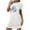 White#3, variant on Utoimkio Short Sleeve Nightgowns for Women Plus Size Soft Sleepshirt Casual Print Scoop Neck Nightshirts Casual Loungewear