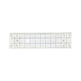 thumbnail image 1 of destyer Patchwork Ruler Clear Scale Fabric Guide Dressmaking DIY Sewing Template Clothes Drawing Office Piecing Measuring Tool 15x60cm Black Yellow, 1 of 8
