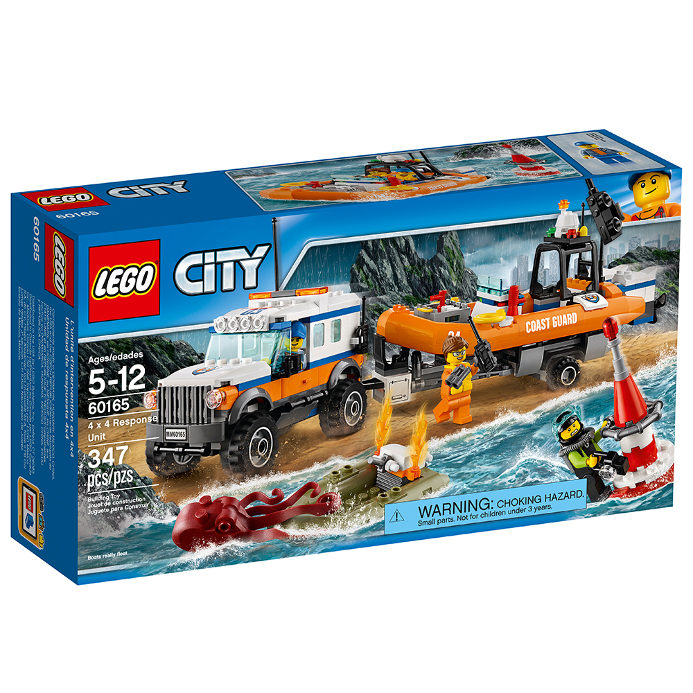 LEGO City Coast Guard 4 x 4 Response Unit 60165 (347 Pieces) - image 2 of 7