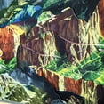thumbnail image 5 of Yosemite Home Decor 'Acadia' Glass 3D Collage Wall Art in Multi-Color, 5 of 8