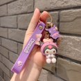 thumbnail image 1 of Spot Sanrio Cartoon Merlot Doll Key Chain Cute Yugui Dog Car Key Pendant Keychain, 1 of 6