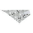 thumbnail image 4 of Bingfone Pandasbetween Clouds And Stars-Washable Dog Scarf Triangle Adjustable Puppy Bandana Bib Handkerchief For Medium Large Dog Cat, 4 of 9