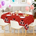 thumbnail image 2 of Gatherfun Graduation Decorations 2026, Congrats Grad Table Cover for Graduation Party Supplies, 3 pcs Class Blue Red Purple Tablecloths, 54x108 Inch, 2 of 7