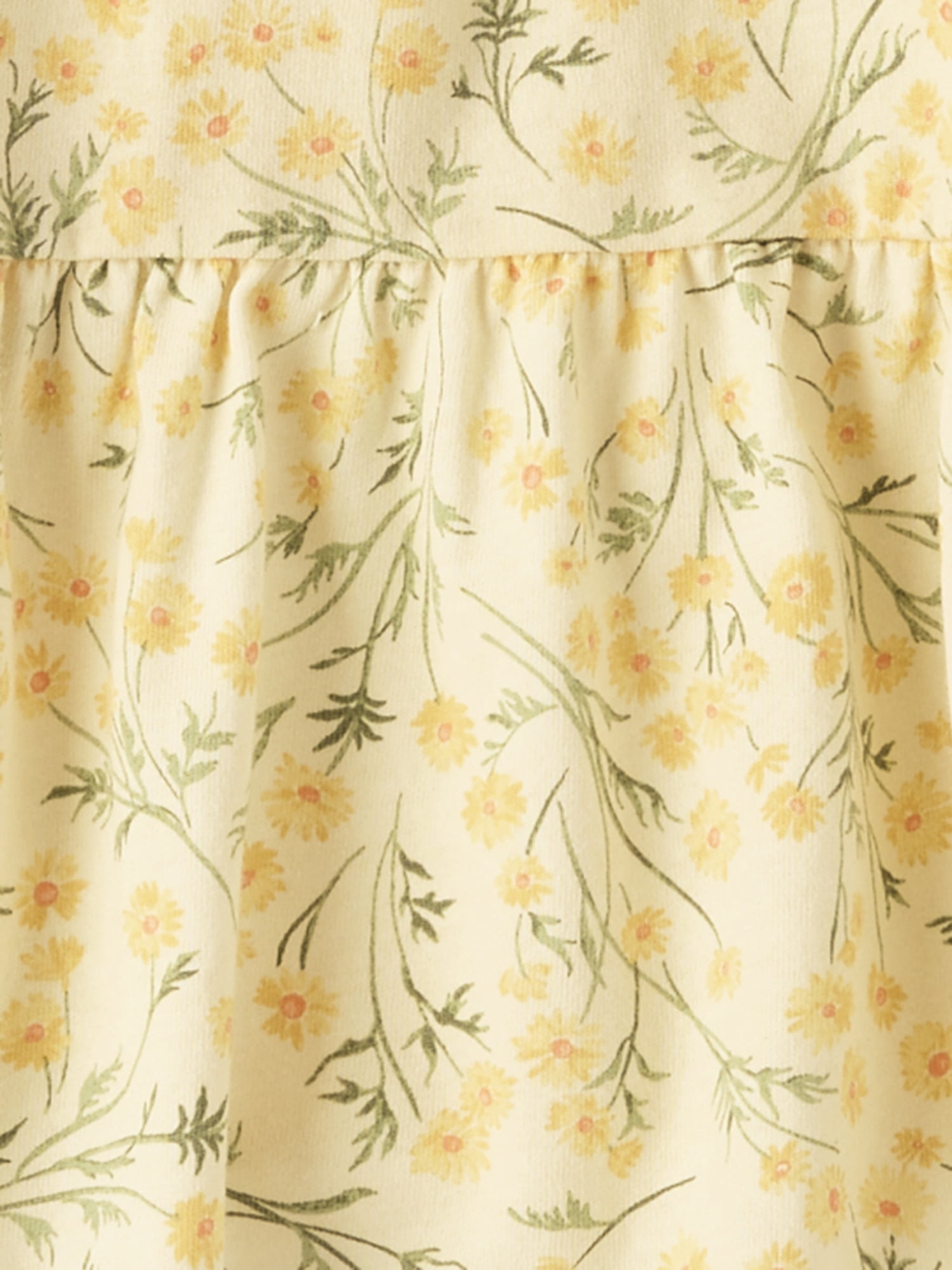 The Children's Place Baby & Toddler Girls Short Sleeve Floral Tiered Dress, Sizes 6M-5T