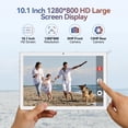 thumbnail image 3 of Android 14 Tablet 2024 Newest Tablets, 10 inch Tablet (4+4)GB RAM 64GB ROM 1TB Expand, 2 in 1 Tablet with Keyboard, Case, Stylus, Octa-Core Tablet PC, WiFi 6, Bluetooth,13MP+5MP Dual Camera (Silver), 3 of 5