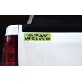 thumbnail image 2 of StickerTalk Stay Weird Magnet, 10 inches x 3 inches, 2 of 3