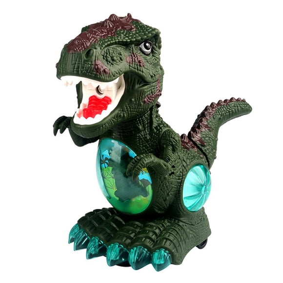 Jouets Dinosaures Électriques avec Rugissement, Musique et Lumières, Dinos Mobiles, Jouets pour Bébé avec Brume pour Enfants, Cadeaux de Noël et d'Anniversaire