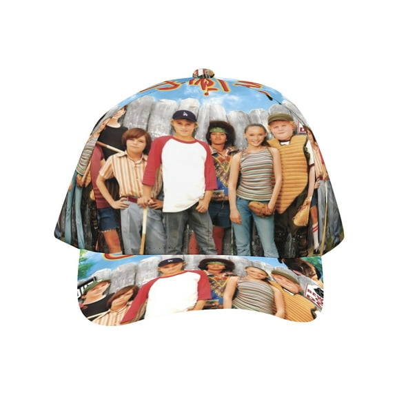 The Sandlot-theme Baseball Cap For Men, Women & Kids, Classic Flat Brim Hat Hip Hop Trucker Hat Adjustable Snapback Hat