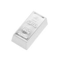 thumbnail image 1 of Pisapapeles de lingotes de plata falsos (no reales) Accesorio de película Ladrillo de plata simulado para Pequeño, 1 of 9