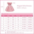 thumbnail image 4 of 3-9Y Girls Toddler Wedding Pageant Off Shoulder Formal Dress, 4 of 7