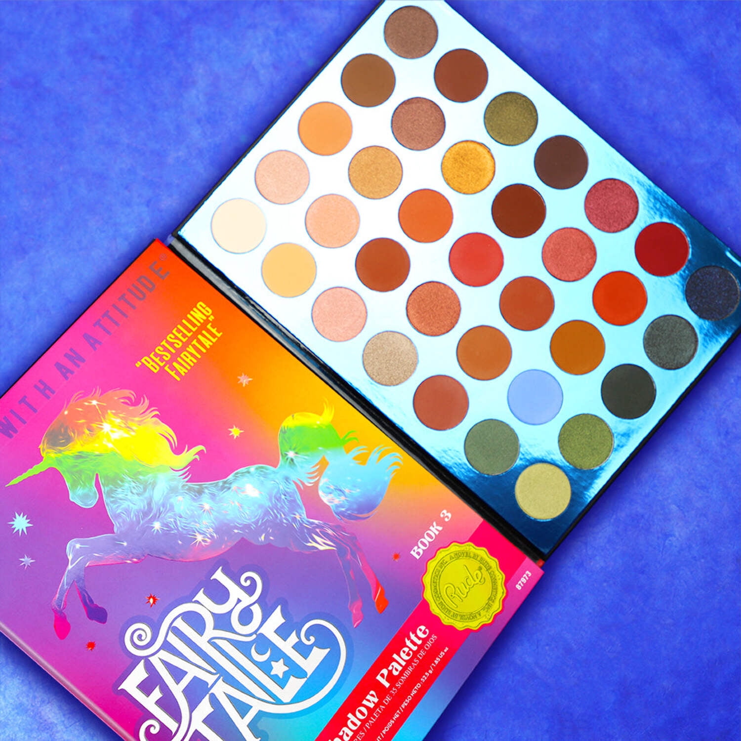 RUDE COSMETICS Fairy Tale 35 Eyeshadow Palette - Book 3