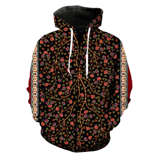 Sudadera con capucha y cremallera para hombre, estilo persa, estilo hip hop, unisex, de moda, de gran tamaño, estilo urbano.