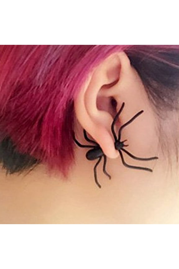 1Pc Hollow Skull Face Earrings Pink Hoop Stud Earrings for Women Man Punk Biker Skull Earrings for Men Halloween Jewelry Set