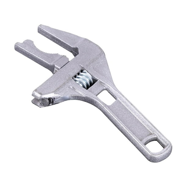 Toilet Plumbing Wrench Short Handle Durable Multifunctional Nut Bolts Repair Spanner Repairing Pipe Wrench for Pipeline Maintenance Plumbers