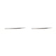 thumbnail image 3 of Seitruly Pinzas para pestañas de acero inoxidable, punta recta curvada de alta precisión, pinza para cejas, suministros para pestañas flexibles, Type3 NO3 Seitruly  CBP367193, 3 of 6