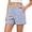 Sky Blue, variant on WAGUTH Athletic Sweat Shorts for Women Elastic Waist Wide Leg Summer Beach Shorts Loose Fit Daily Loungewear Running Shorts