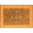 thumbnail image 1 of Ahgly Company Indoor Rectangle Oriental Orange Industrial Area Rugs, 5' x 7', 1 of 4