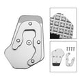 thumbnail image 3 of Extension Brake Foot Pedal Enlarger Pad Light Cnc Silver For Honda Cmx1100 21-23, 3 of 5