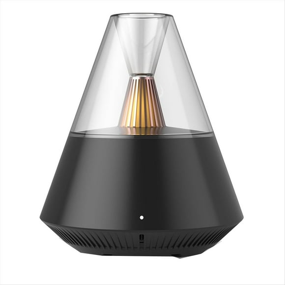 Difusor de Aceites Esenciales, Difusor de Aroma de Fragancia de Diseño Moderno para Sala de Estar, Dormitorio, Alimentado por USB, Capacidad de 150 Ml, Negro